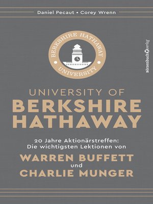 cover image of University of Berkshire Hathaway